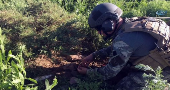 Hakkari'de hain tuzak köylülerin haber vermesi sonucu bozuldu