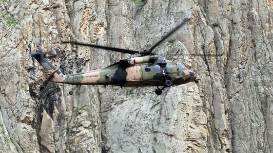 Hakkari'de saldırıya uğrayan helikopterin uçabileceği kararlaştırıldı