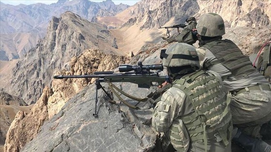 Hakkari Şemdinli sınır bölgesinde 5 PKK'lı terörist etkisiz hale getirildi