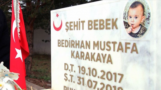 Hakkarili gaziler ve şehit aileleri 'Bedirhan' bebeği unutmadı