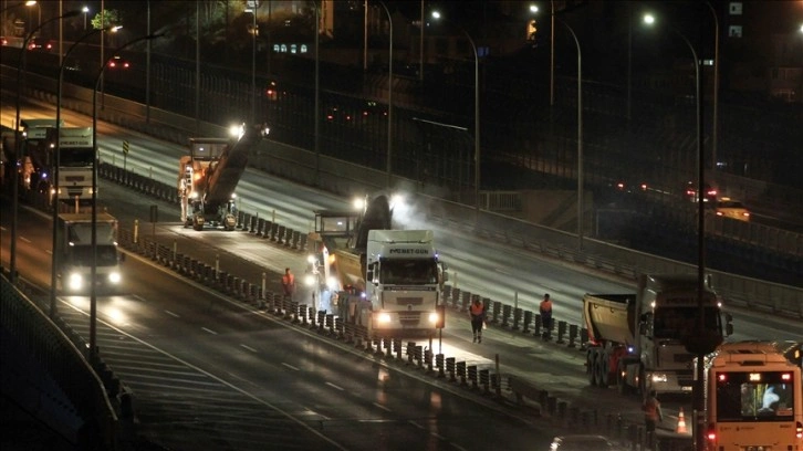 Haliç Köprüsü'nün Kadıköy yönü 3 Temmuz'dan itibaren trafiğe kapatılacak