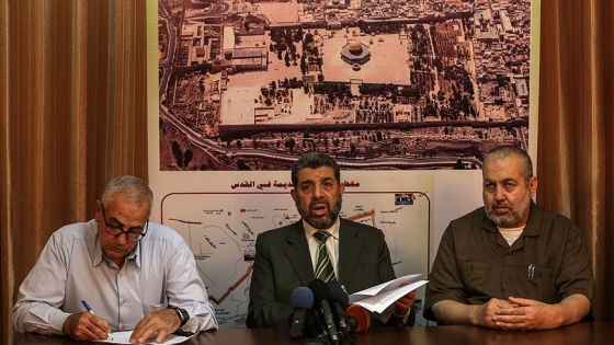 Hamas, İsrail hükümetinin yerleşim projesini şiddetle reddediyor