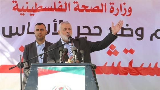 Hamas lideri Heniyye: ABD'nin Yahudi yerleşim yerleri kararı uluslararası hukuka aykırı