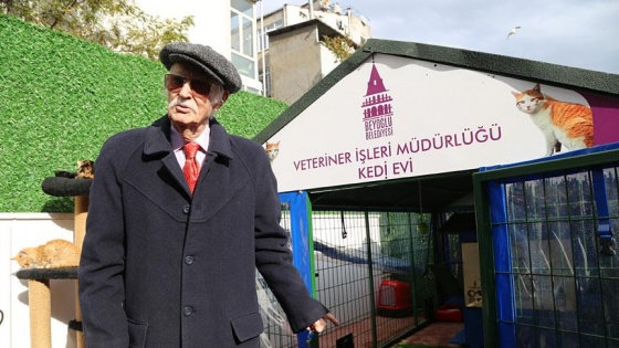 Harun Kolçak anısına kedi evi açıldı