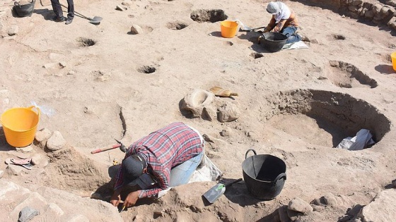 Hasankeyf'te 11 bin 500 yıllık yerleşim yeri bulundu