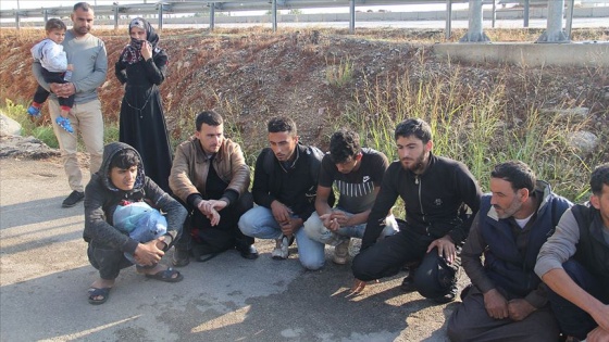 Hatay'da 102 düzensiz göçmen yakalandı