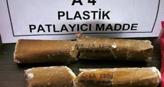 Hatay'da 6 kilo A4 patlayıcı ele geçirildi