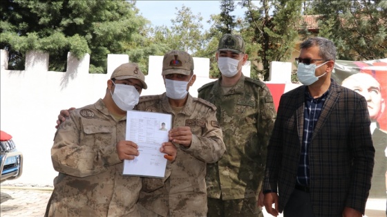 Hatay'da down sendromlu gencin askerlik hayali bir günlüğüne gerçekleştirildi