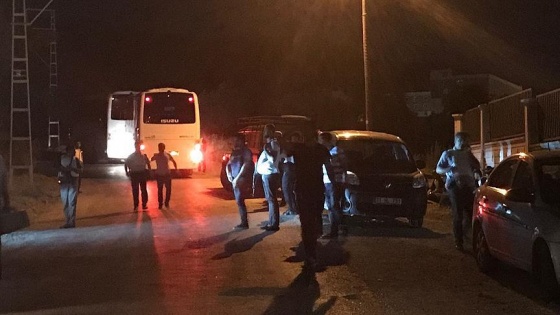 Hatay'da polis uygulama noktasına saldırı