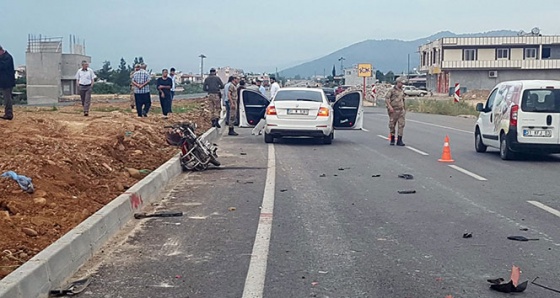 Hatay'da trafik kazası: 1 ölü!