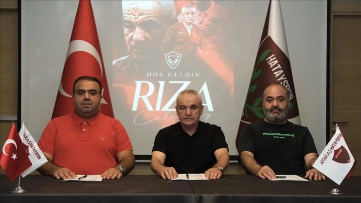 Hatayspor'da teknik direktörlüğe Rıza Çalımbay getirildi