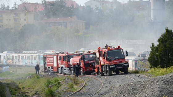 Haydarpaşa Garı'nda yangın