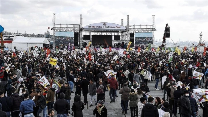 HDP'nin İstanbul'daki nevruz etkinliğinde 83 kişi gözaltına alındı