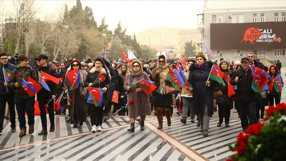 Hocalı Katliamı'nın kurbanları Bakü'de anılıyor