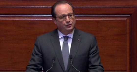 Hollande: Uçağın düştüğünü ifade edebiliriz