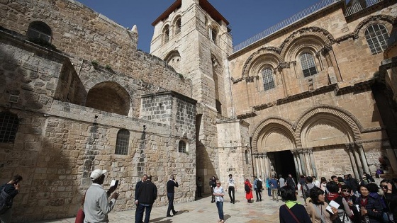 Hristiyan hacılar Kıyamet Kilisesi'ne kavuştu