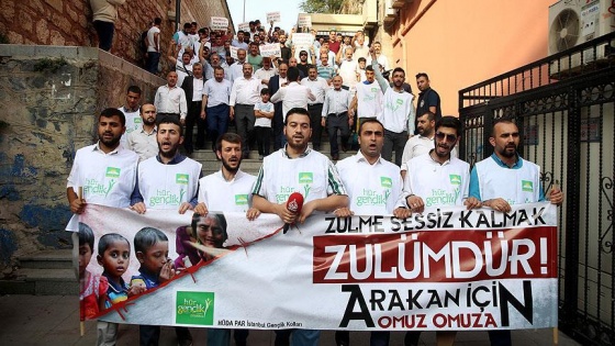 HÜDA PAR'dan 'Zulme sessiz kalmak zulümdür' protestosu