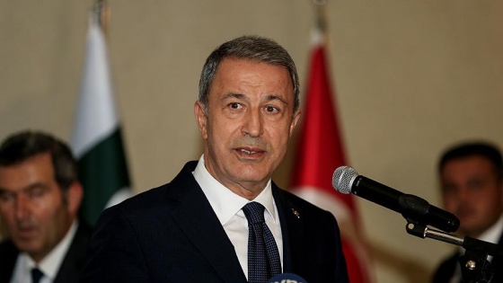 Hulusi Akar'dan terörle mücadelede kararlılık mesajı