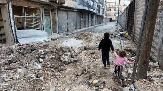 Humus'ta bombardıman durdu, açlıkla mücadele sürüyor