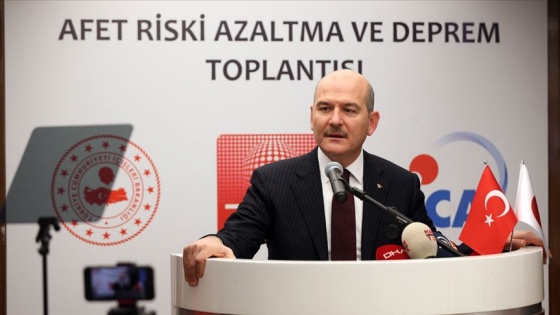 İçişleri Bakanı Soylu: Doğal afetleri üç ana başlıkta toparlamaya çalışıyoruz