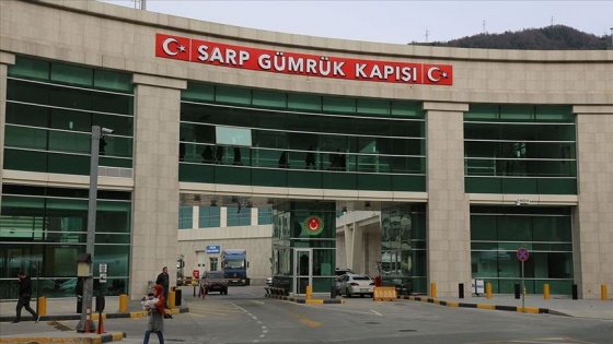 İçişleri Bakanlığı: Sarp Sınır Kapısı yarından itibaren yolcu trafiğine kapatılacak