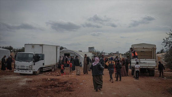 İdlib&#039;de ateşkesten sonra evlerine dönenlerin sayısı 120 bine yaklaştı