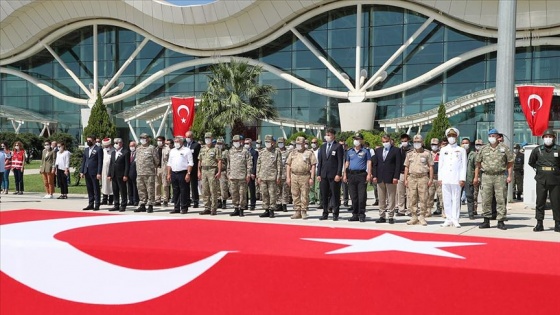 İdlib'de şehit olan Tuğgeneral Erdoğan'ın cenazesi Çanakkale'ye getirildi