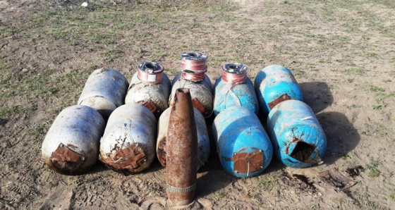 Iğdır'da 500 kilo bomba ele geçirildi