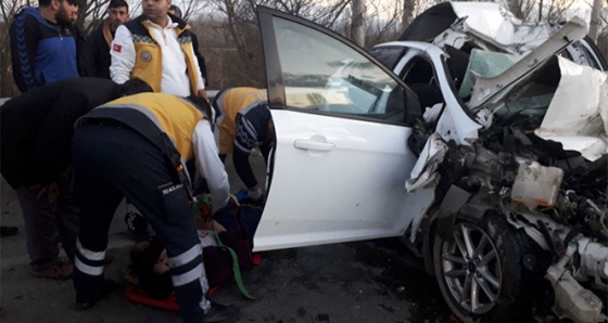 Iğdır'da trafik kazası: 2 ölü, 1 yaralı