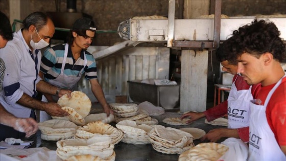 İHH'dan Suriye'ye ekmek fabrikası
