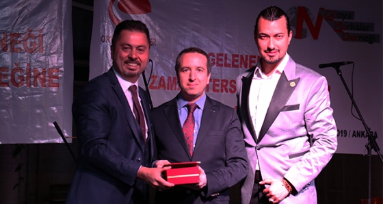 İhlas Medya Ankara Temsilcisi Batuhan Yaşar'a ödül