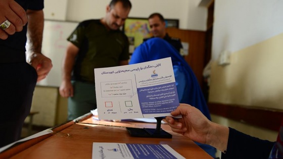 IKBY'deki tartışmalı referandum başladı