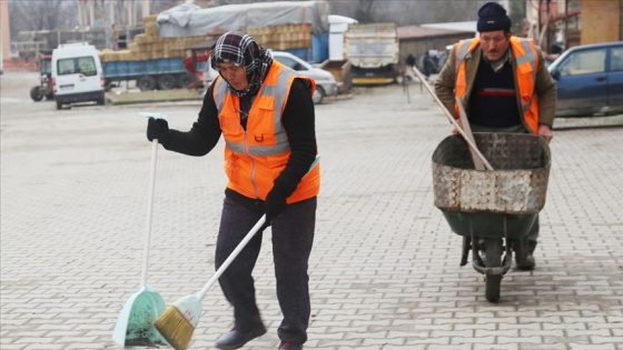 İlçenin temizliği Karakoç çiftine emanet