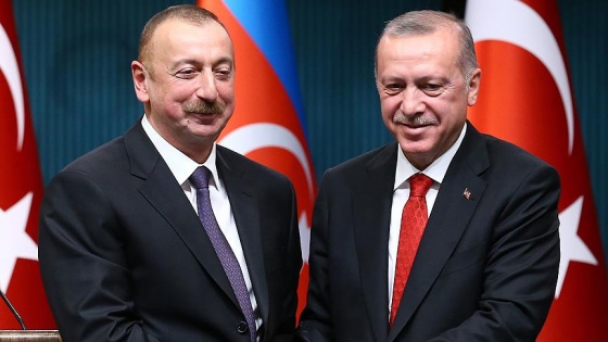 İlham Aliyev, Cumhurbaşkanı Erdoğan'ı kutladı