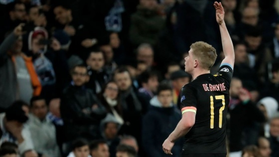 İngiltere Premier Lig'de yılın oyuncusu De Bruyne