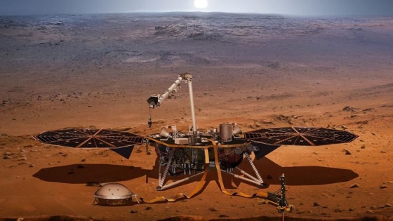 InSight, Kızıl Gezegen'de 100'den fazla sesi kayıt altına aldı