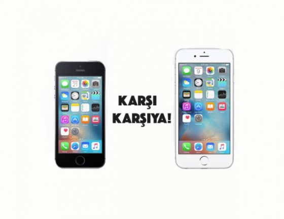 Ucuz Apple Apple'e karşı! iPhone SE ile iPhone 6S karşı karşıya! İşte "Tek fark"!