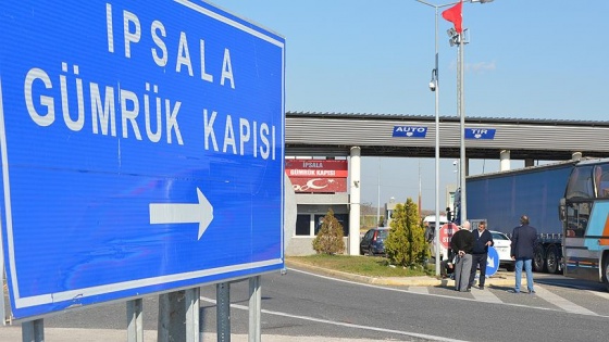 İpsala Sınır Kapısı'nda geçişler geçici olarak durdu