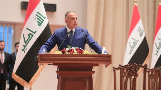 Irak Başbakanı Kazımi: Türkiye ile tüm alanlardaki ilişkileri geliştirmek istiyoruz