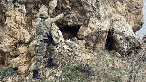 Irak'ın kuzeyinde 2 PKK'lı terörist etkisiz hale getirildi