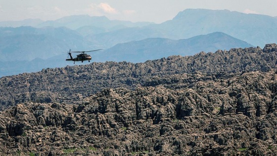 Irak'ın kuzeyinde eylem hazırlığındaki teröristlere operasyon