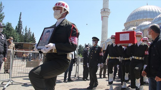 Irak'ın kuzeyinde şehit olan sözleşmeli er İnce son yolculuğuna uğurlandı