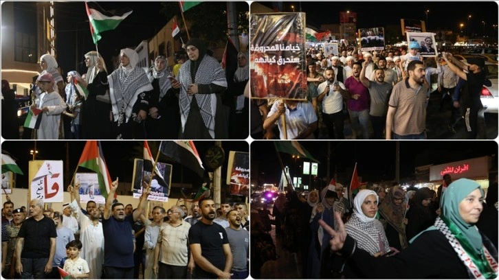 Irak'ta İsrail'in Gazze saldırıları protesto edildi