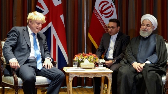 İran Cumhurbaşkanı Ruhani, İngiltere Başbakanı Johnson ile nükleer anlaşmayı görüştü