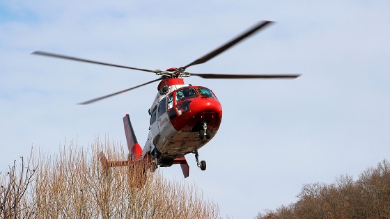 İran'da ambulans helikopter düştü: 5 ölü