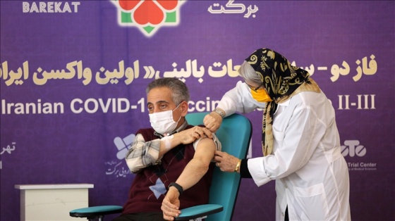 İran'da yerli aşı COVIRAN Bereket'in insanlar üzerindeki 3. aşama klinik denemesine geçildi