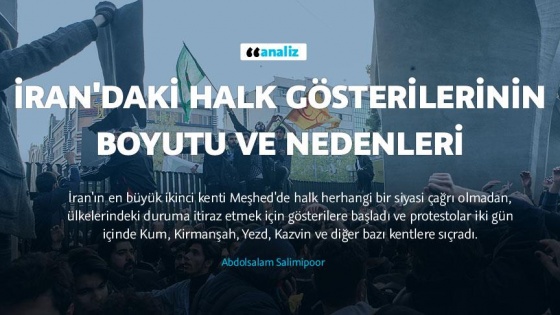 İran&#039;daki halk gösterilerinin boyutu ve nedenleri