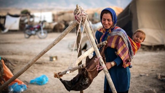 İran'ın Kuzey Horasan eyaletindeki göçebe hayatı