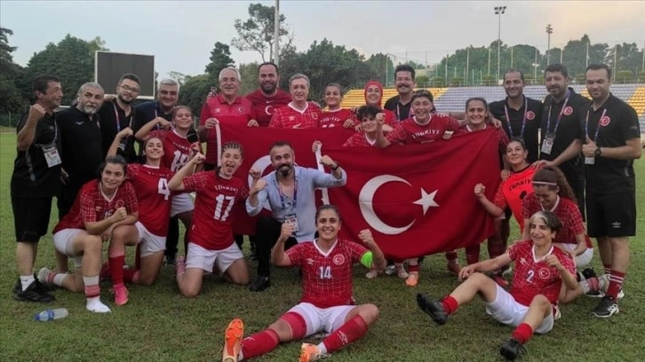 İşitme Engelliler Kadın Milli Futbol Takım dünya ikincisi oldu