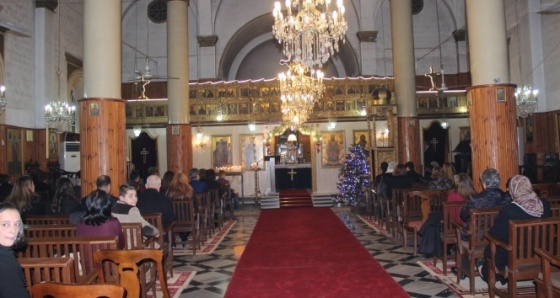 Noel Ayini'nde Türkiye için dualar edildi, barış mesajları verildi